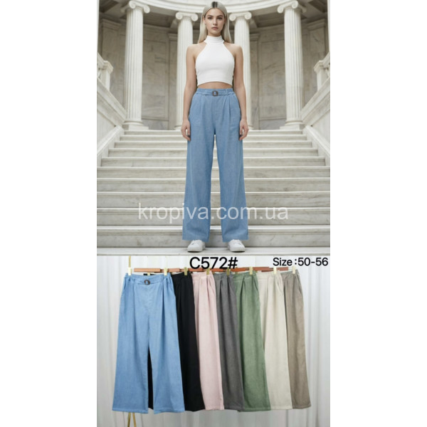 Женские брюки батал оптом 110326-022