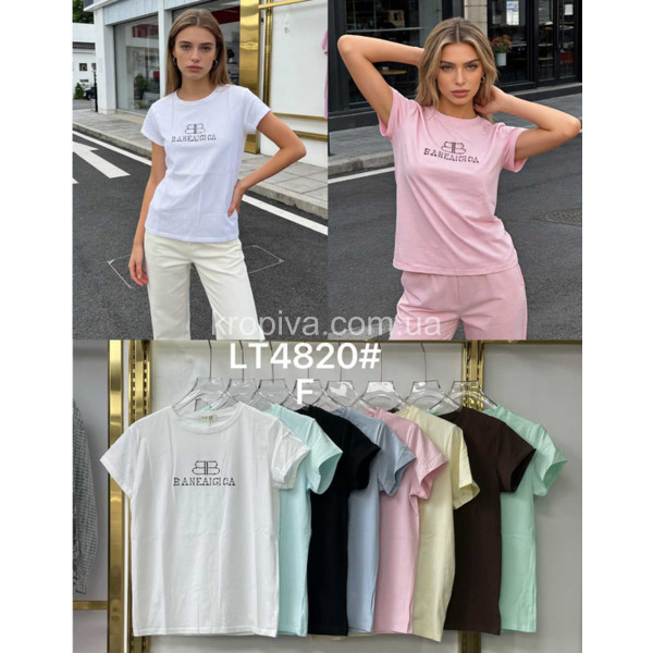 Женская футболка норма микс оптом 100326-751