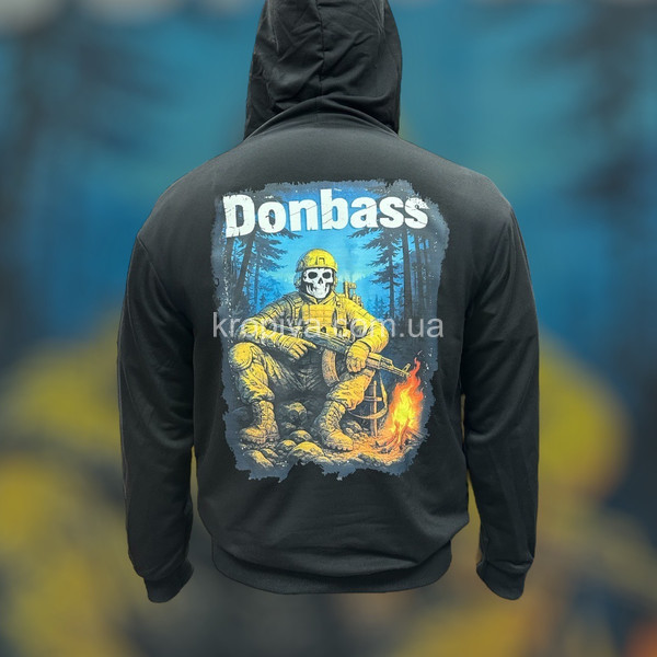 Чоловічий худі двонитка батал оптом 070426-0257