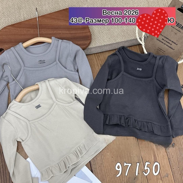 Детская кофта 100-140 оптом 140426-657