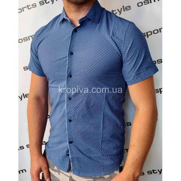 Мужская рубашка норма оптом 290621-43 (160521-43)