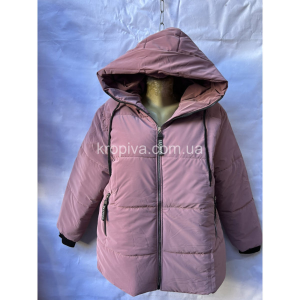 Женская куртка Батал демисезонная оптом 070122-138