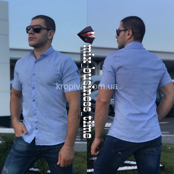 Мужская рубашка норма оптом 170522-08