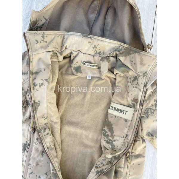 Тактическая куртка на двойном флисе Combat Tactical Турция оптом 191122-08