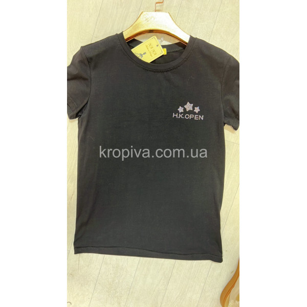 Жіноча футболка норма 44 Туреччина мікс оптом  (080523-745)