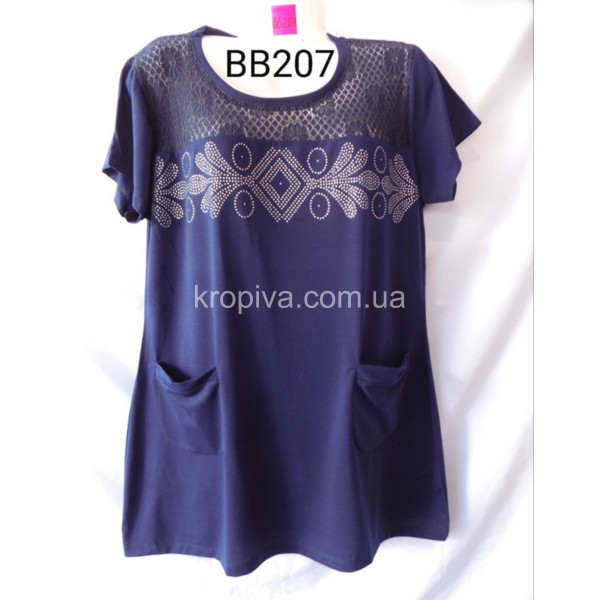 Женская футболка батал oптом 210523-124 (210523-125)
